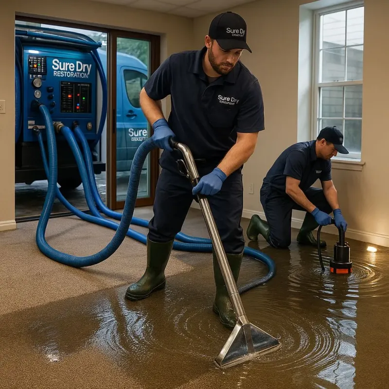 Water Extraction and Removal process in Heath, TX